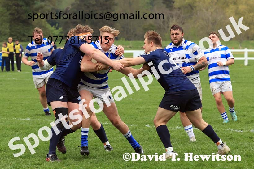Tynedale v Leeds Tykes, Tynedale Park, Corbridge, Northumberland. Photo: David T. Hewitson/Sports for All Pics